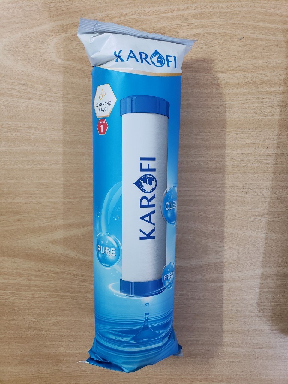 (HCM) Lõi Lọc Nước Karofi Số 1 (10 inch-PP 5 Micron)