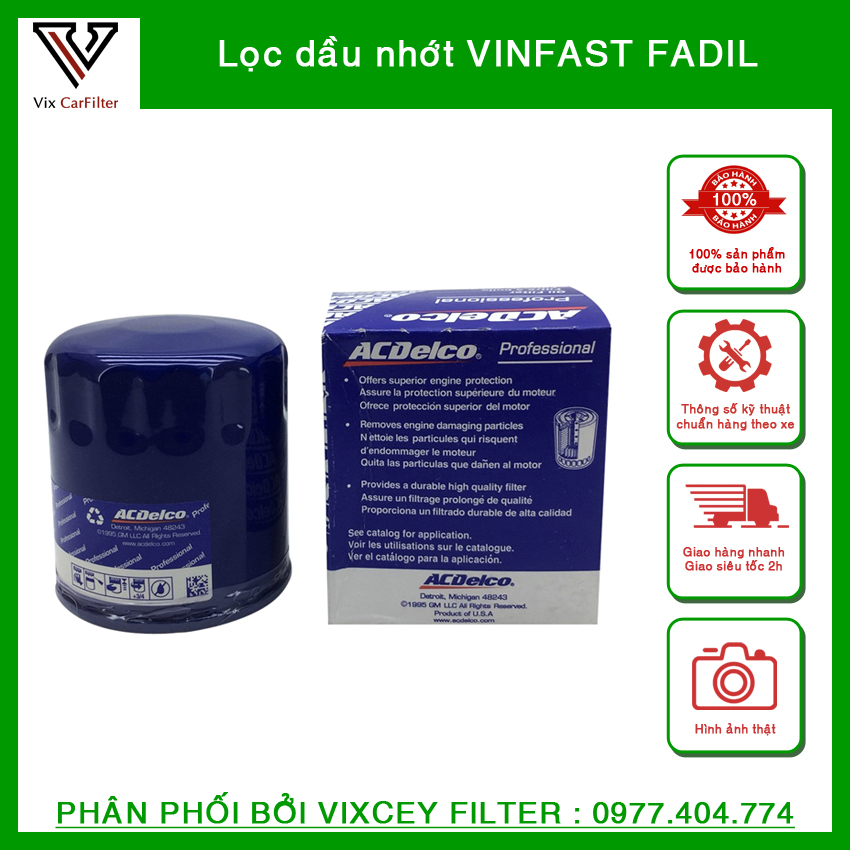Lọc dầu fadil. đủ các đời từ 2018 đến 2022.