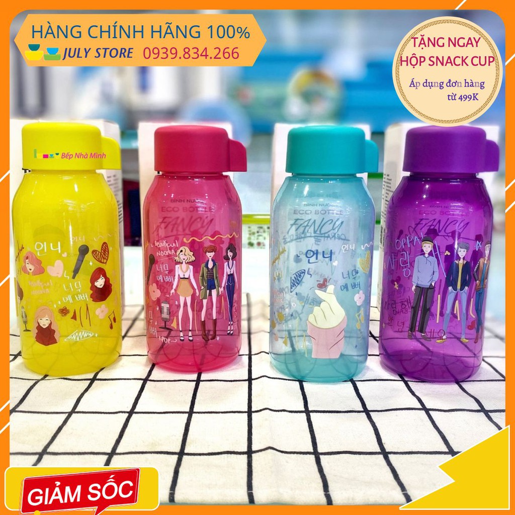 Tuppeware - Bình Nước Eco Bottle Fancy 350ML