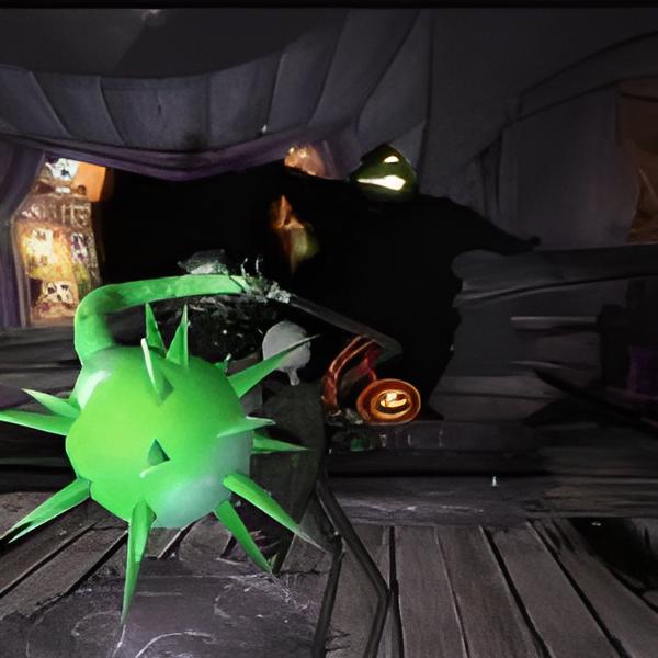 Đĩa game Tim Burton's The Nightmare Before Christmas: Oogie's Revenge PS2