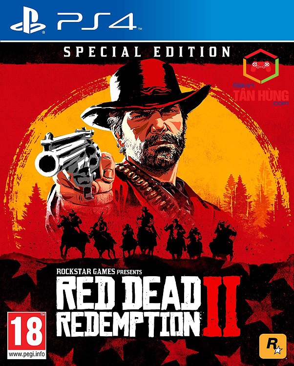 Đĩa Game Red Dead Redemption 2 Special Edition Ps4