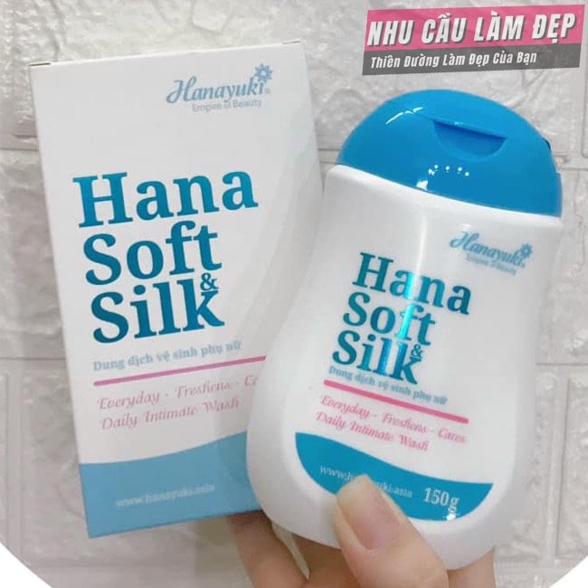 [Chính Hãng-Date 2023] Dung Dịch Vệ Sinh Phụ Nữ Hanayuki - Hana Soft&Silk
