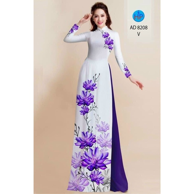 Áo Dài May Sẵn Lụa Loại Một Đủ Size