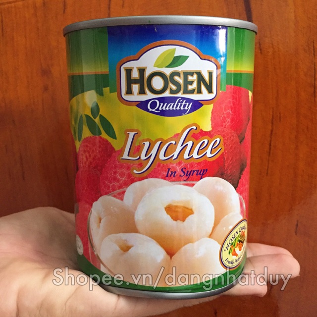 Vải lon/ Vải thiều ngâm Thanh Hà 565gr