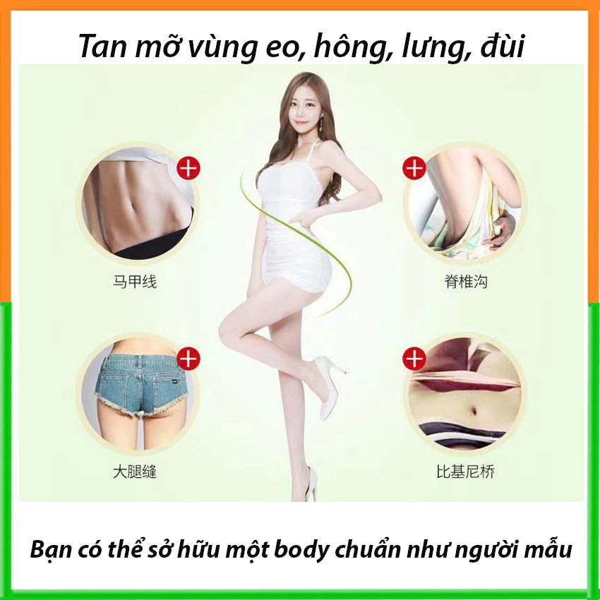 Miếng dán tan mỡ bụng hiệu quả nhanh chóng