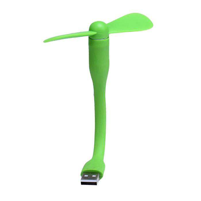 Quạt Mini 2 Cánh Dùng Nguồn USB Uốn Dẻo (Đen) .