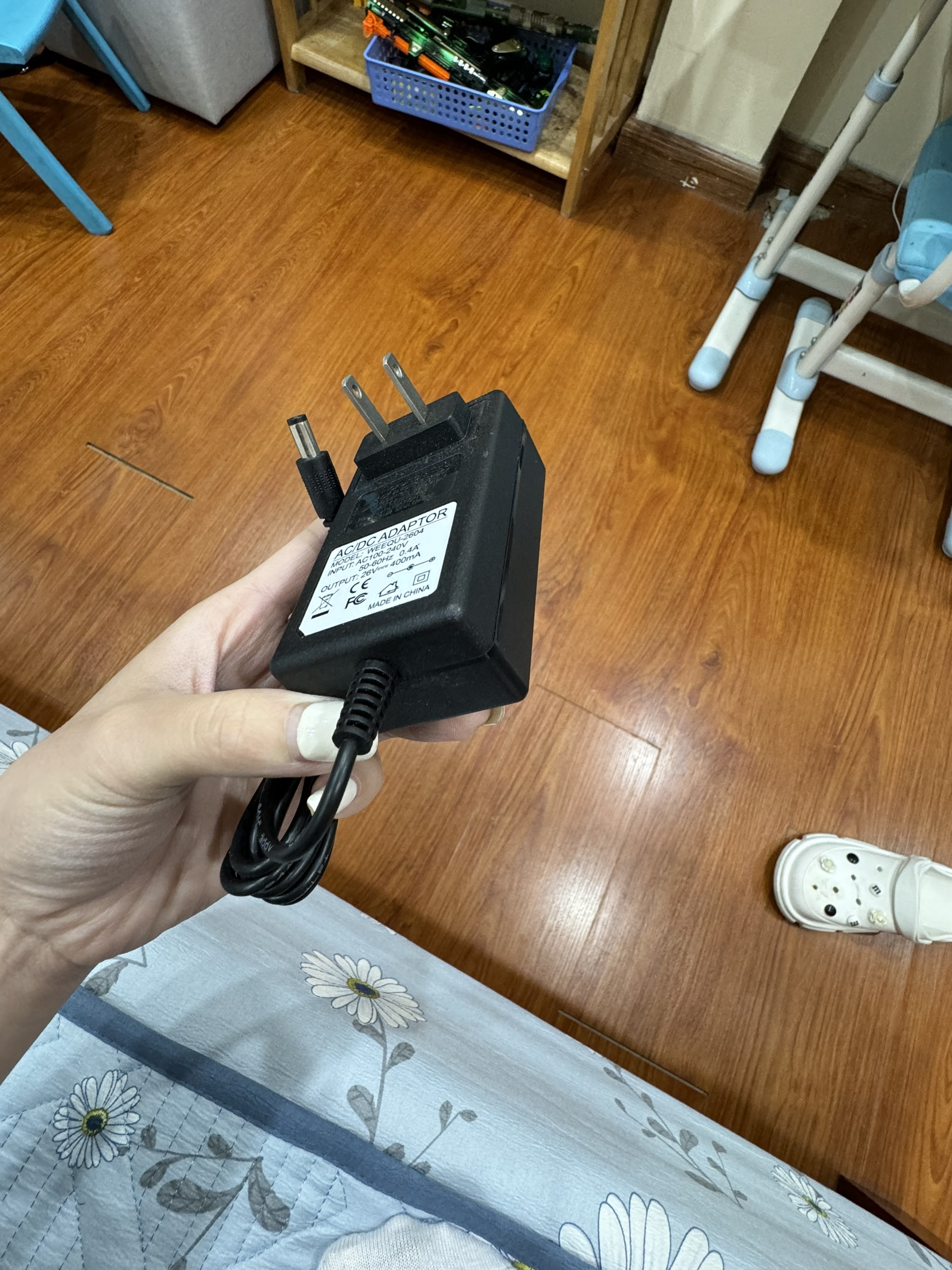 ADAPTER NGUỒN 26V 400MA 5.5MM