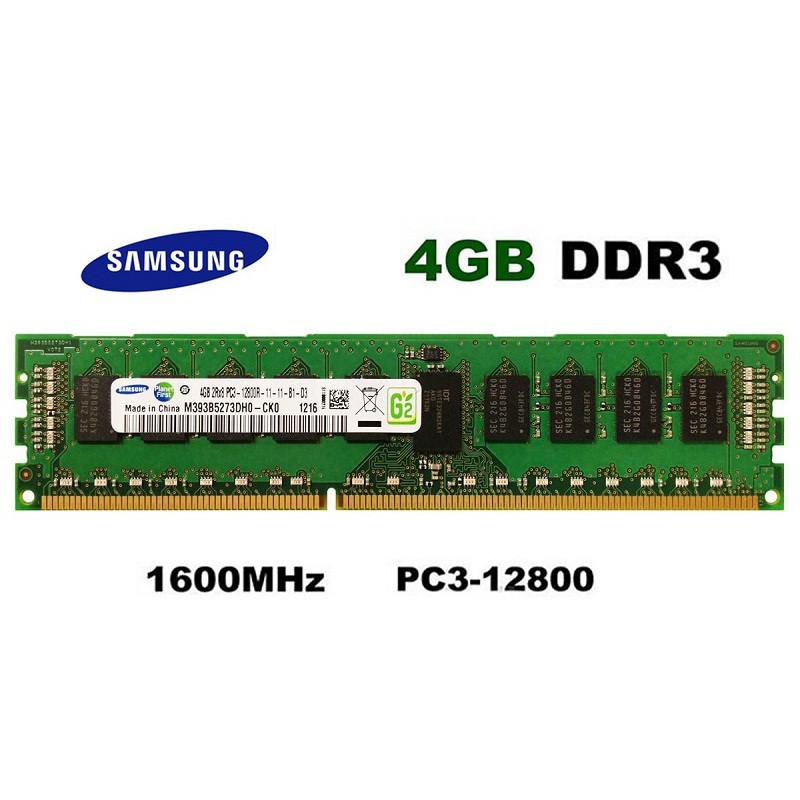Bảng giá Ram Samsung DDR3 4GB Bus 1600Ghz - Đã Qua Sử Dụng Phong Vũ