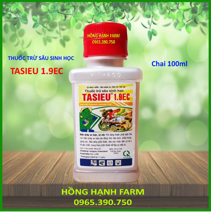 Tasieu 1.9ec - thuốc trừ sâu sinh học. trừ bọ trĩ, sâu, nhện đỏ, rầy, rệp,.. gây hại cây trồng
