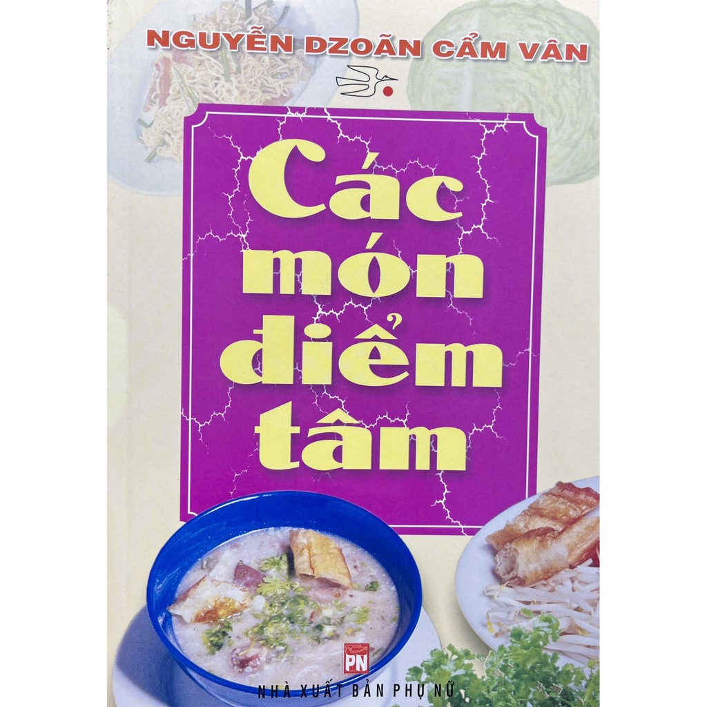Sách - các món điểm tâm
