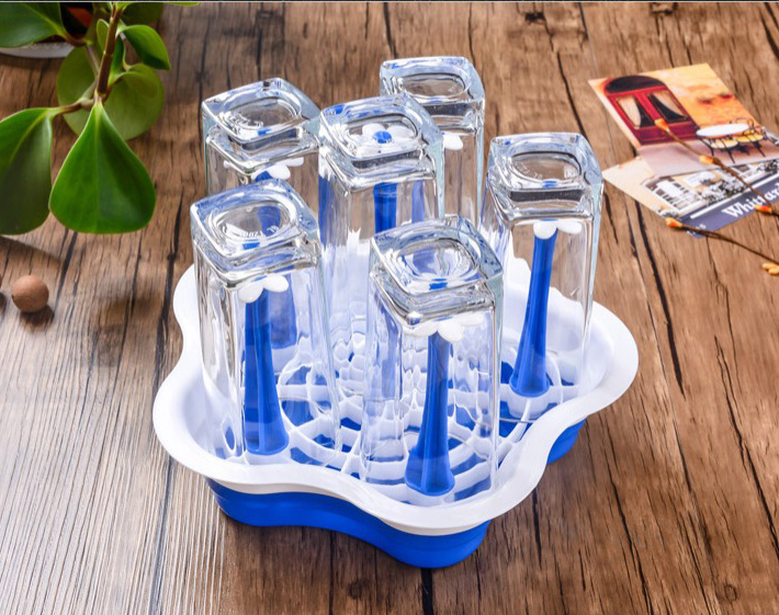 APPA STORE Khay úp cốc chén hình hoa 2 lớp - T3A4