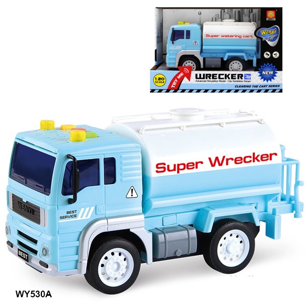 Mô hình đồ chơi xe cứu hộ có đèn và nhạc WY530