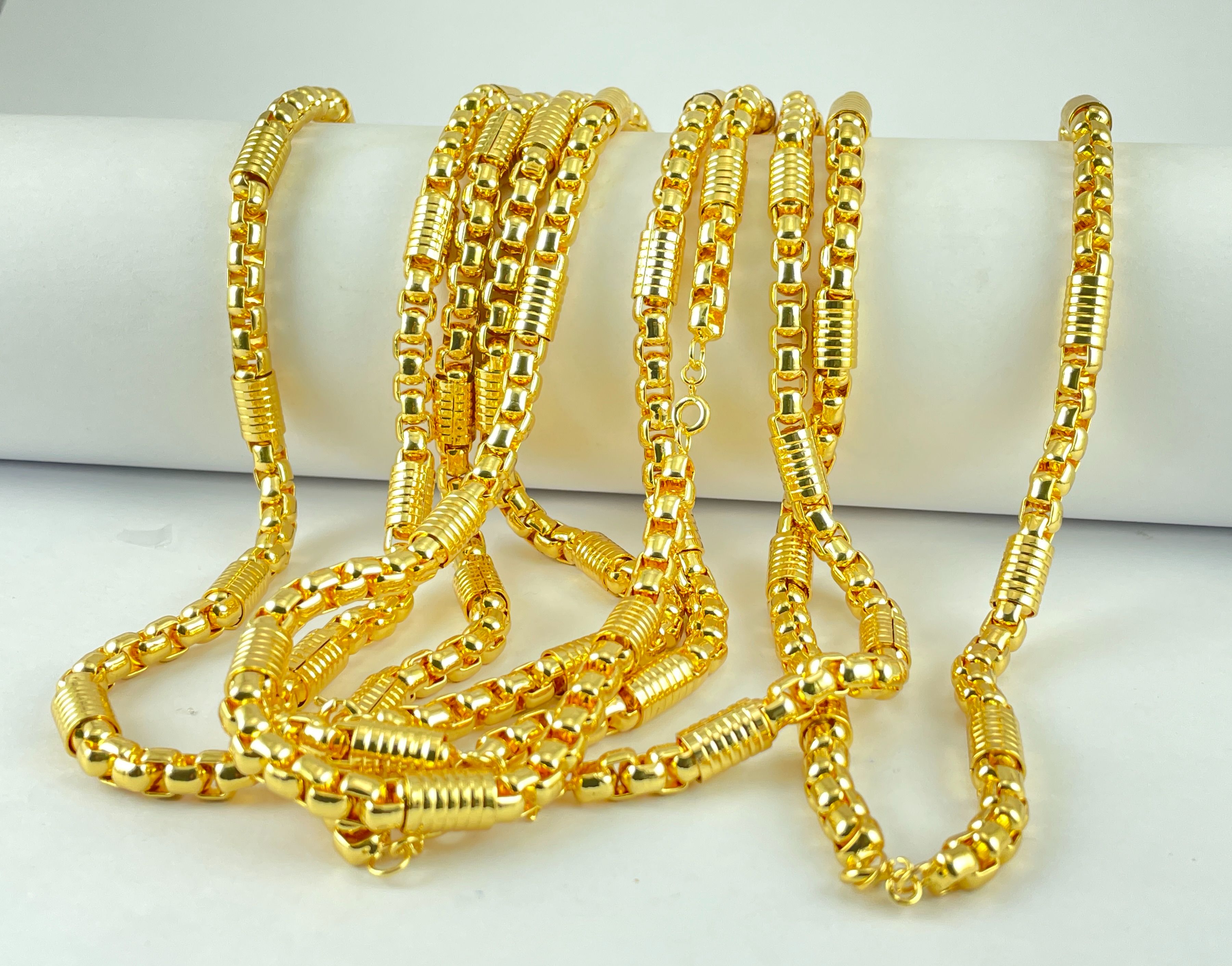 DÂY CHUYỀN NAM MẠ VÀNG 24K CAO CẤP