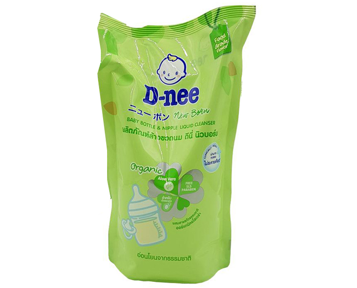 Combo 3 túi rửa bình sữa Dnee 550ml/túi