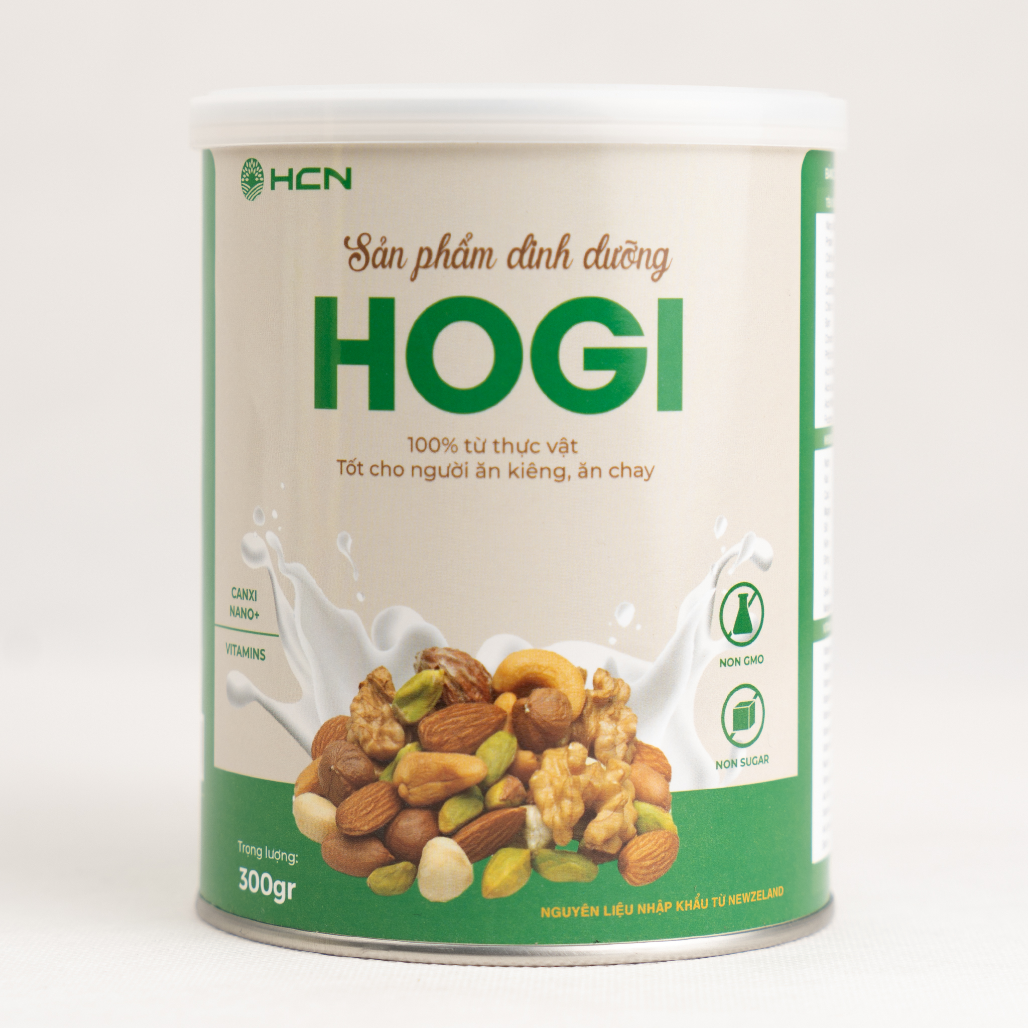 Sữa hạt dinh dưỡng Hogi (lon x 300g)