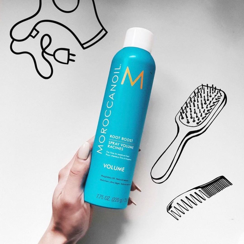 Xịt Tăng Phồng Root Boost Moroccanoil 250Ml