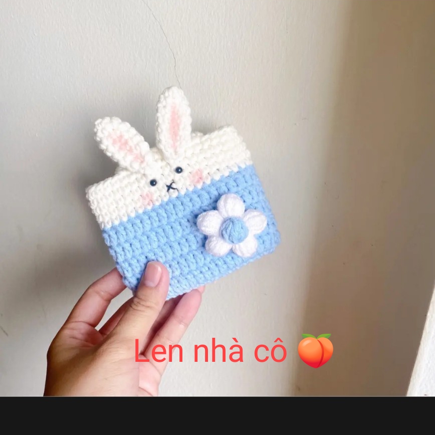 túi đựng tiền thẻ atm mini ( có móc treo chìa khóa)