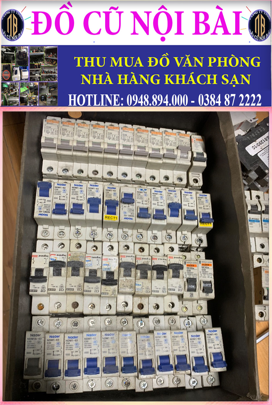 Aptomat chính hãng nader 1 cực - aptomat mcb 1 pha 6a, 10a, 16a, 20a, 32a, 40a, 50a, 63a, 100a, 125a