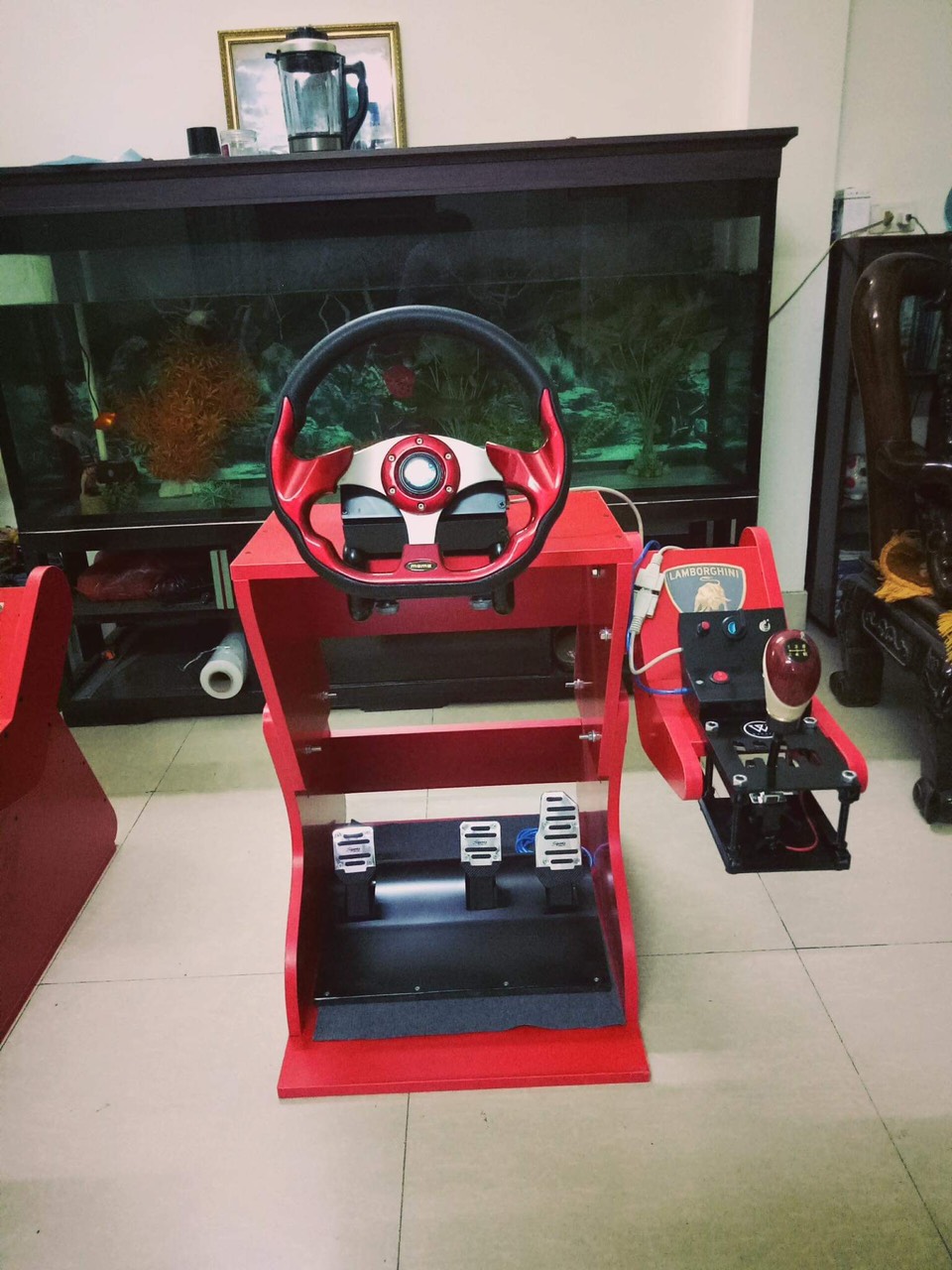 Vô lăng chơi game đua xe Winner