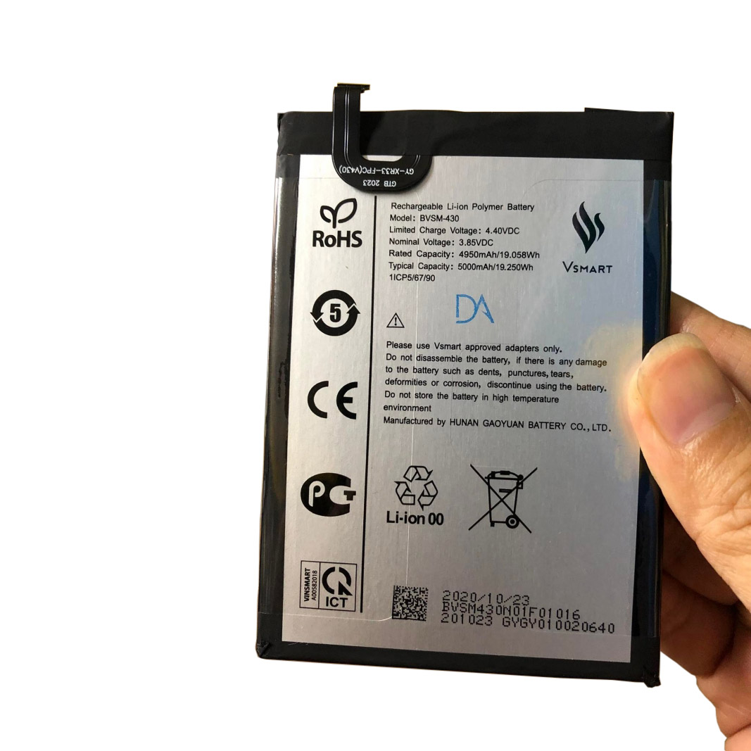 Battery for vsmart live 4 bvsm-430