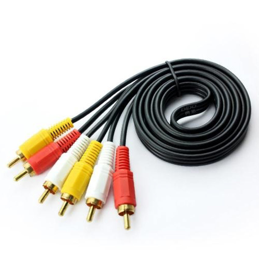 Cáp AV hoa sen Video và Audio RCA dài 15m