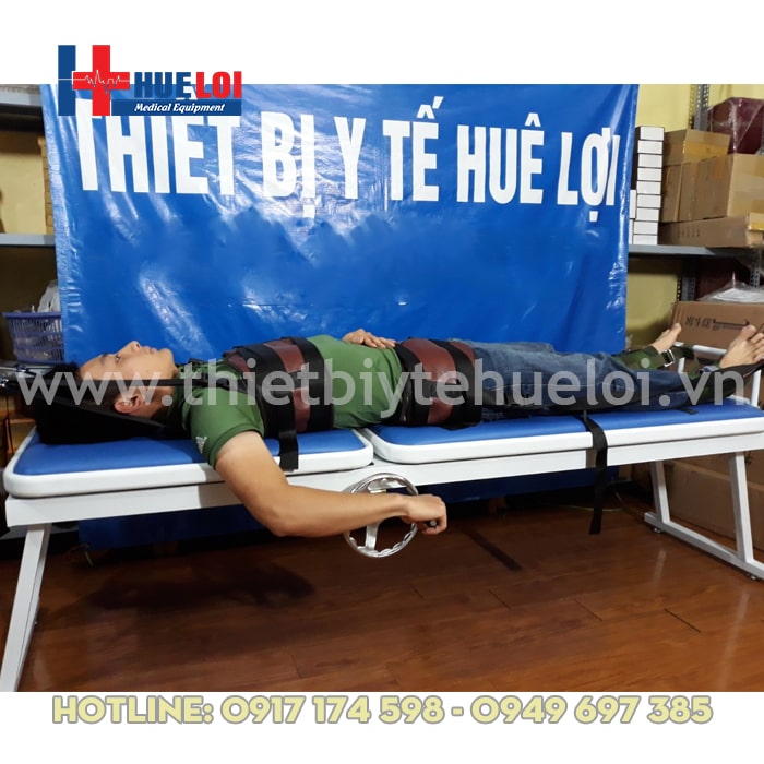 Giường kéo giãn đốt sống cổ - lưng giường cơ