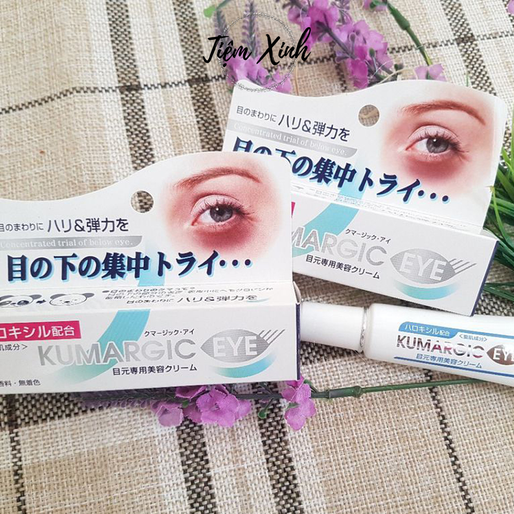 Kem Trị Thâm Mắt Kumargic Eye Nhật Bản 20g