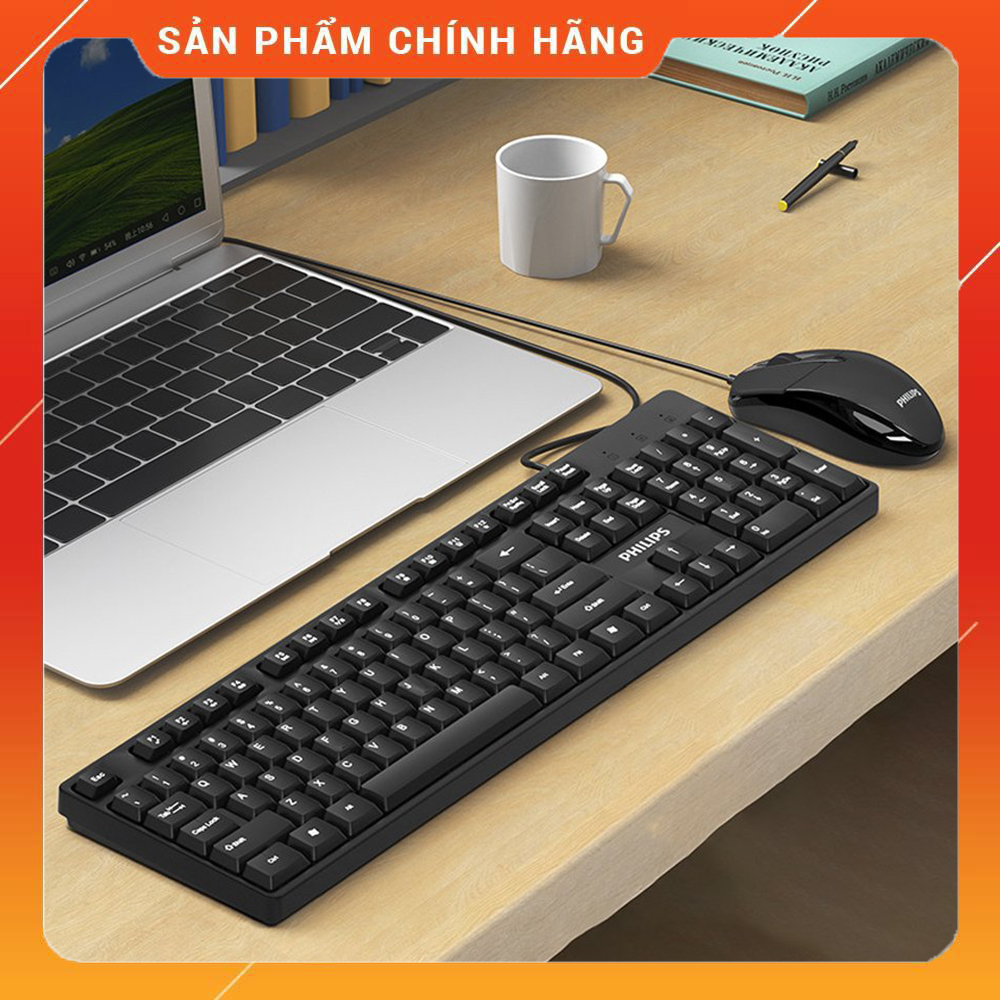 Bàn Phím Cơ Philips Spk8605 | Top bán chạy Lazada Shopee Sendo Tiki 58 Bàn Phím Máy Tính Philips SPK phím vuông Kèm Chuột Thiết Kế Sang Trọng Cực Kì Bắt Mắt- Có bán lẻ phím hoặc chuột