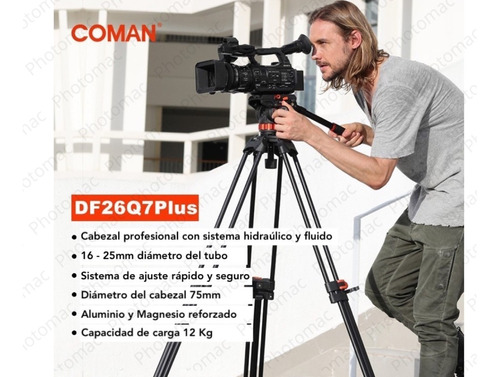[HCM]Chân máy quay Coman DF26Q7Plus