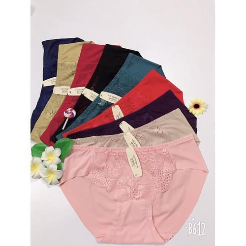 Set 05 Quần Lót Nữ Su Pha Ren Chất Đẹp (8206) 79D89