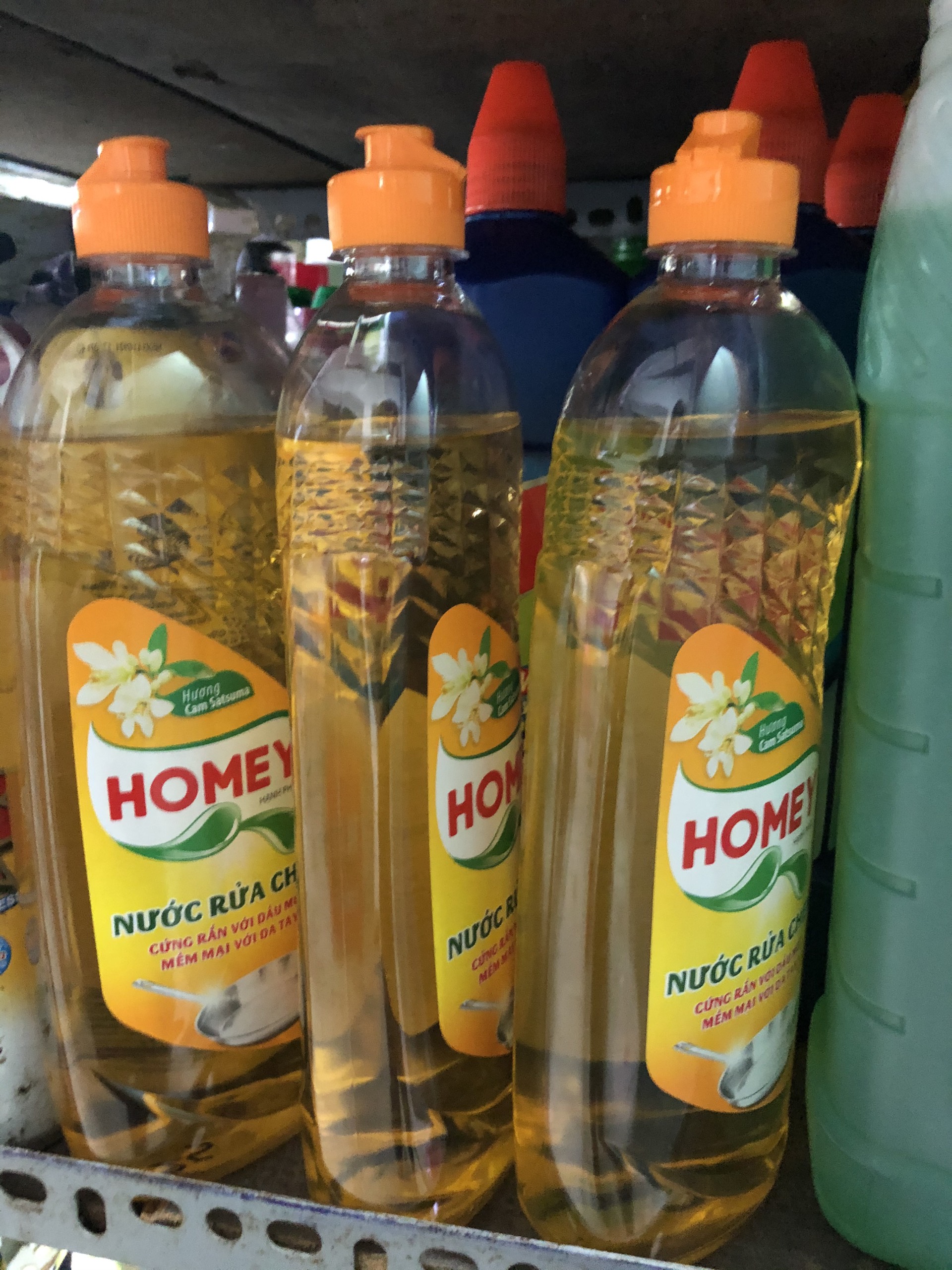 Nước rửa chén Homey hạnh phúc, hương cam
