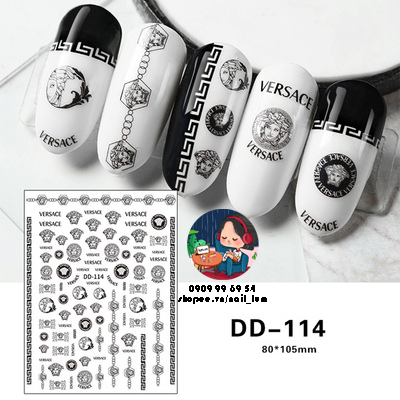[HCM][Video Thực Tế] Nail Sticker - Dán Móng Tay - Bộ Sưu Tập Thương Hiệu