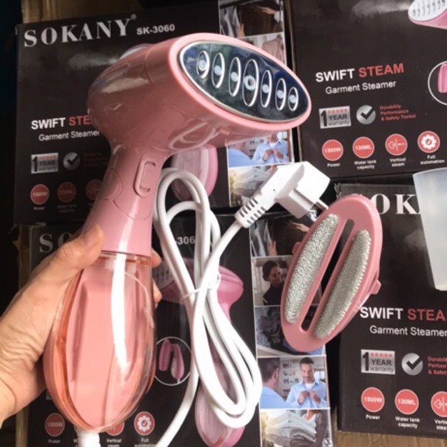 Multi-function portable steam iron, large capacity, easy to carry, Japanese Sokany technology