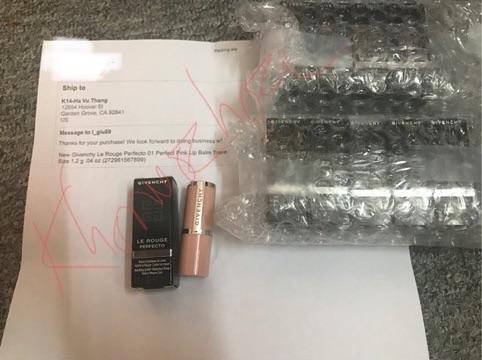 Son dưỡng môi Le Rouge Perfecto 01 - Givenchy
