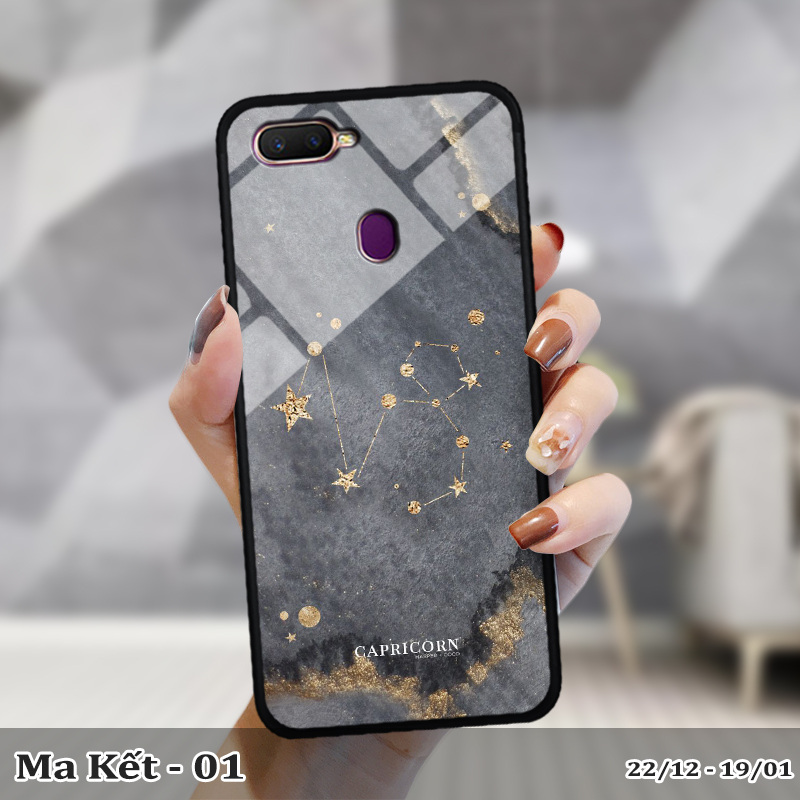 Ốp lưng OPPO A7  in 3D hình cung hoàng đạo
