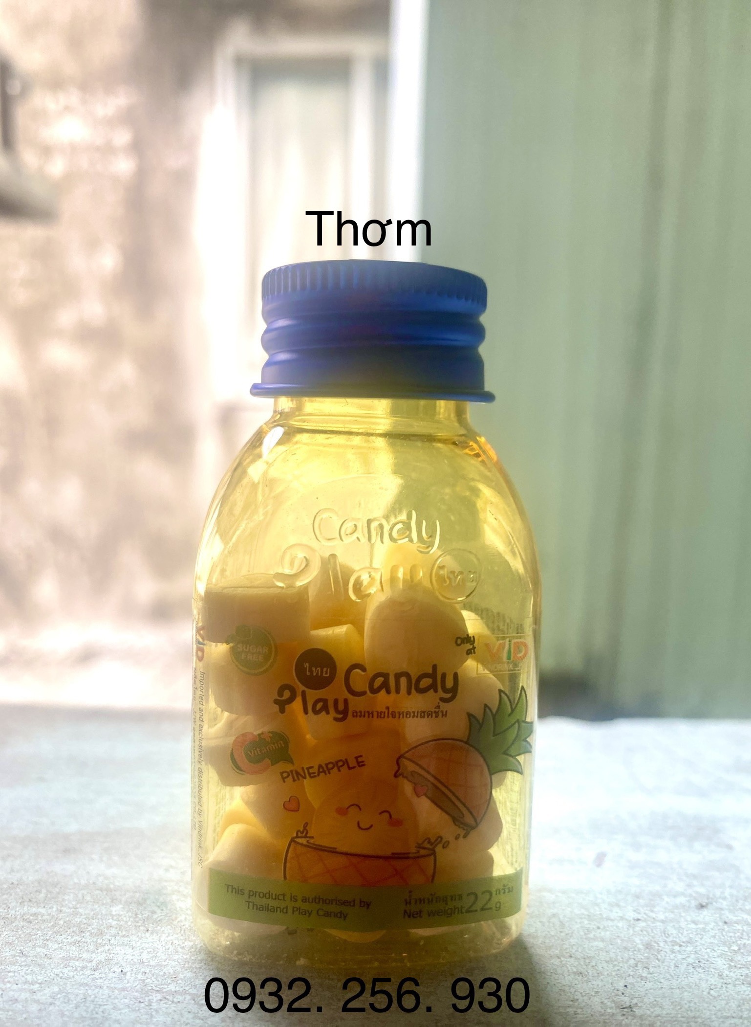 KẸO NGẬM PLAY VID vị Thơm 22g
