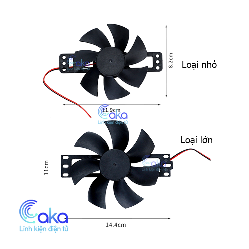 Quạt bếp từ 18V DC loại tốt