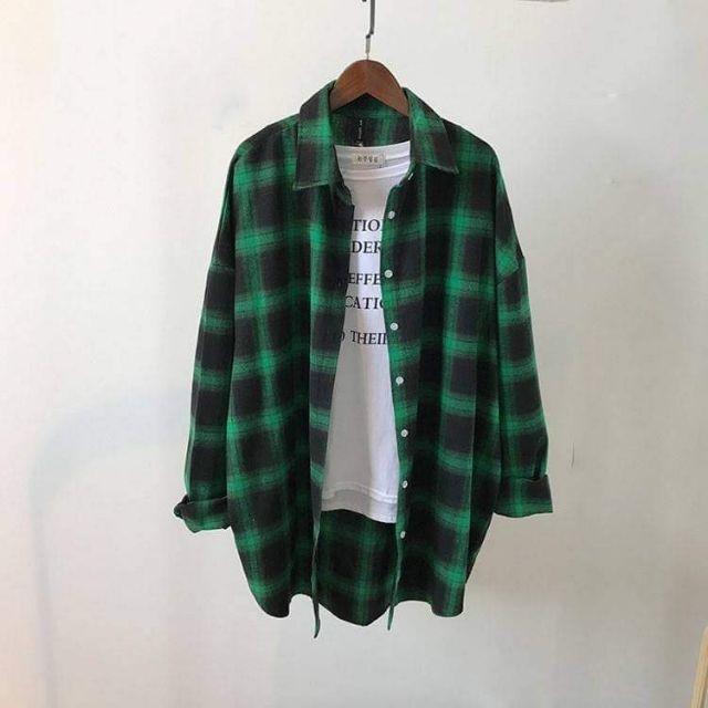 [HCM]Áo sơ caro (flannel)