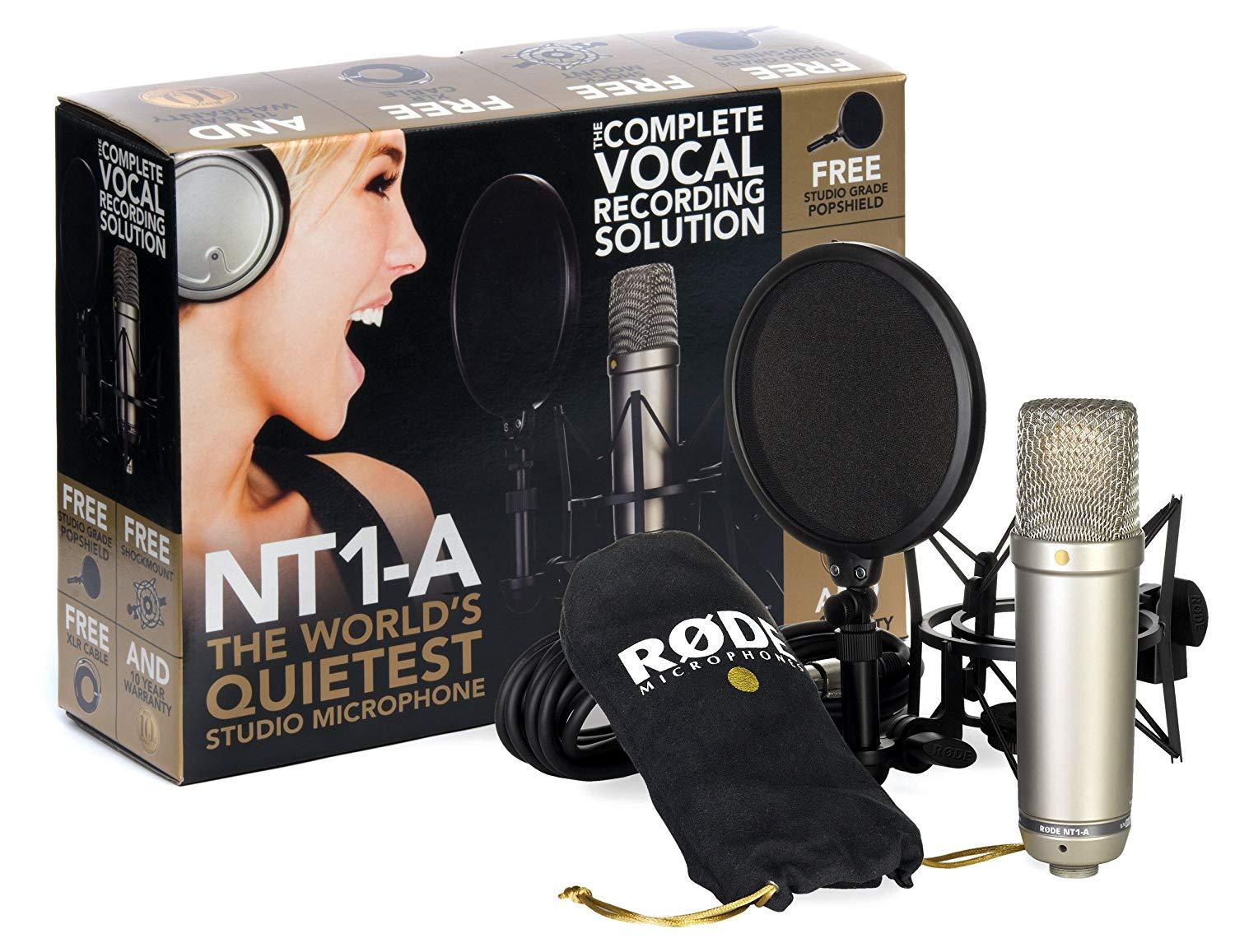 [Trả góp 0%]Micro Thu Âm Chuyên Nghiệp Rode NT1-A