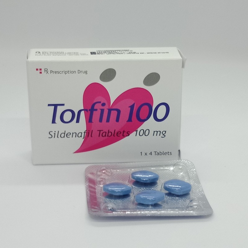 Bổ thận tráng dương, tăng cường sinh lý với TORFIN 100 -lấy lại sự tự tin, sung mãn- 100% chính hãng- hộp 1 vỉ x 4 viên