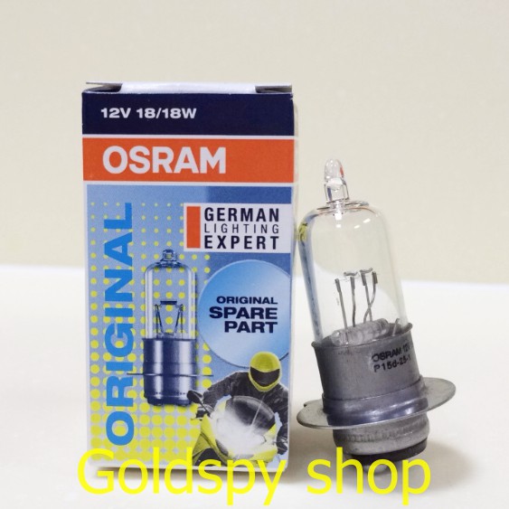 Bóng đèn xe máy OSRAM 18W , 35W - Bóng Halogen Chân M5