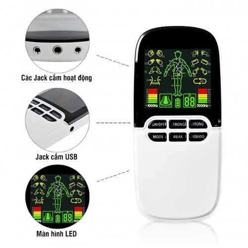 Máy Massage Xung Điện 8 Miếng Dán Nikio NK-102
