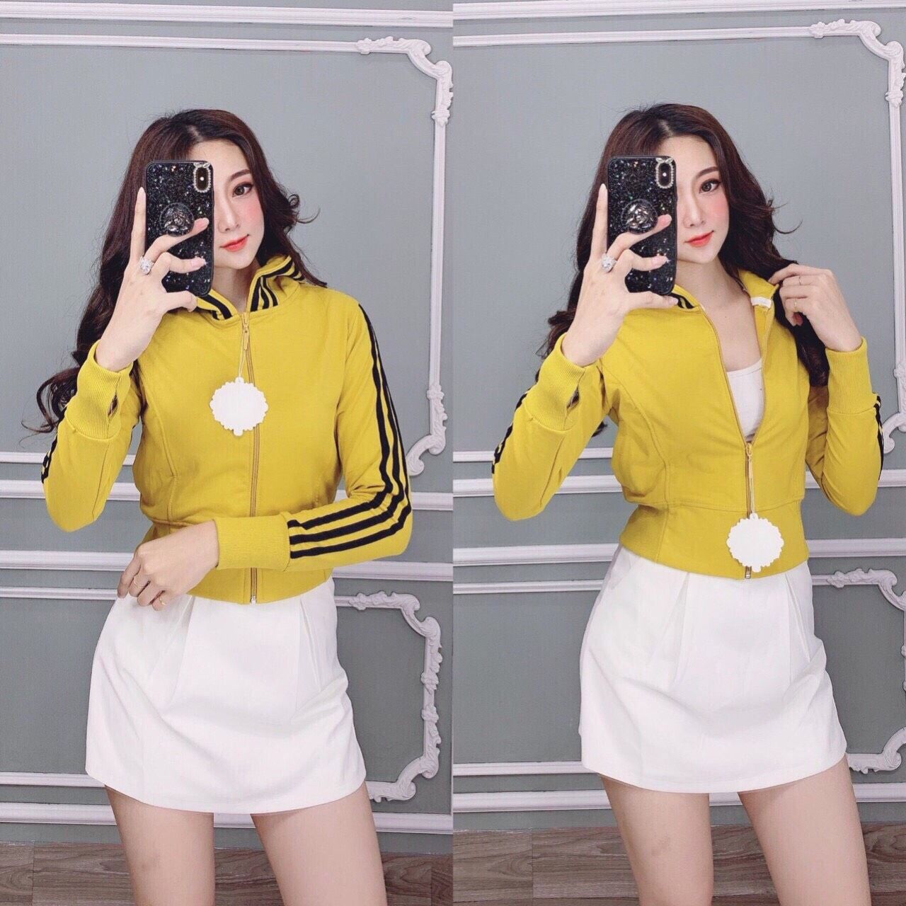 áo khoác lửng chống nắng nữ