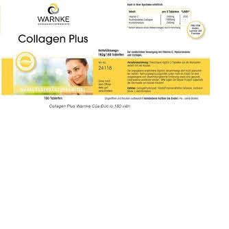 Viên uống Collagen Plus Warnke Đức