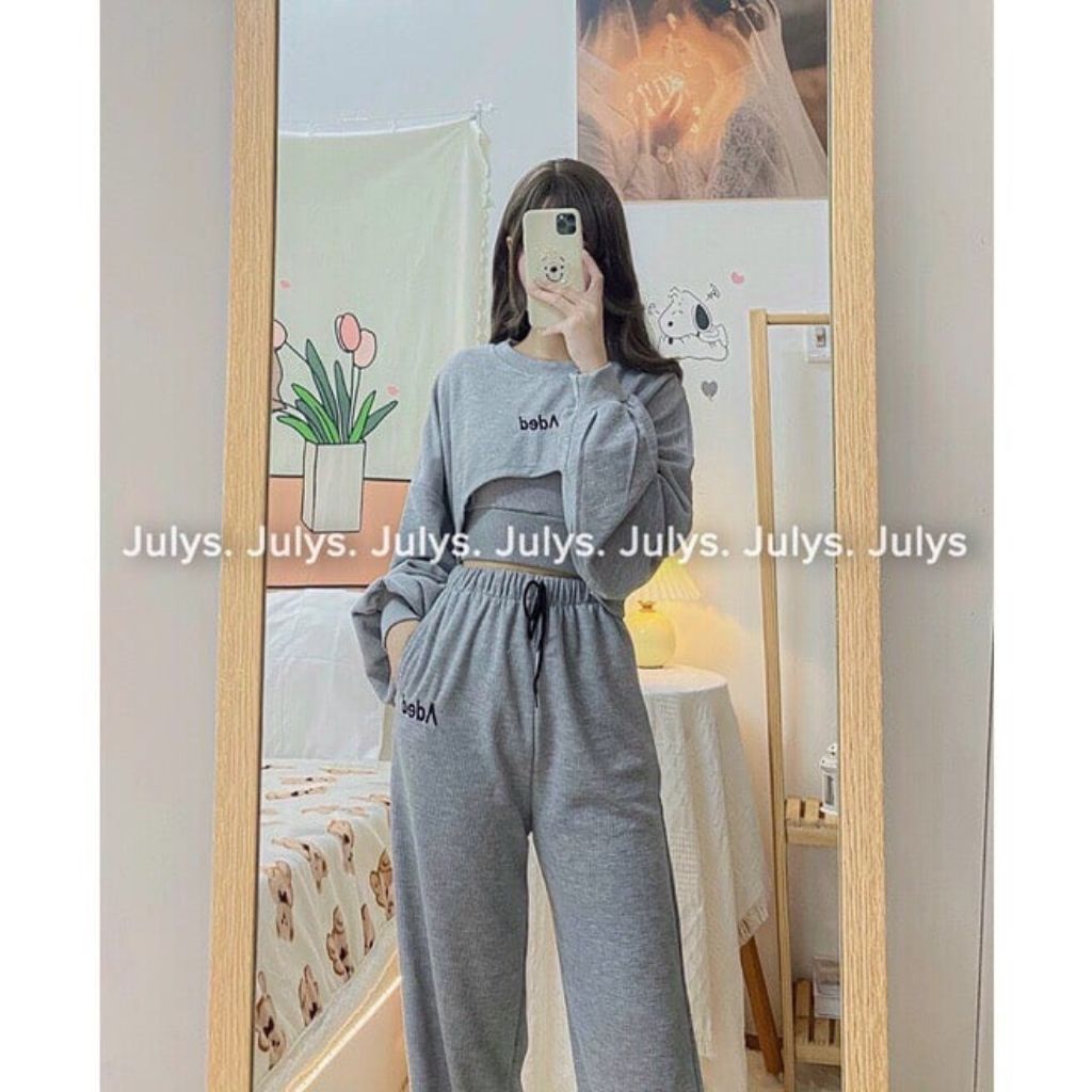 set đồ thun ade 3 món siêu hot