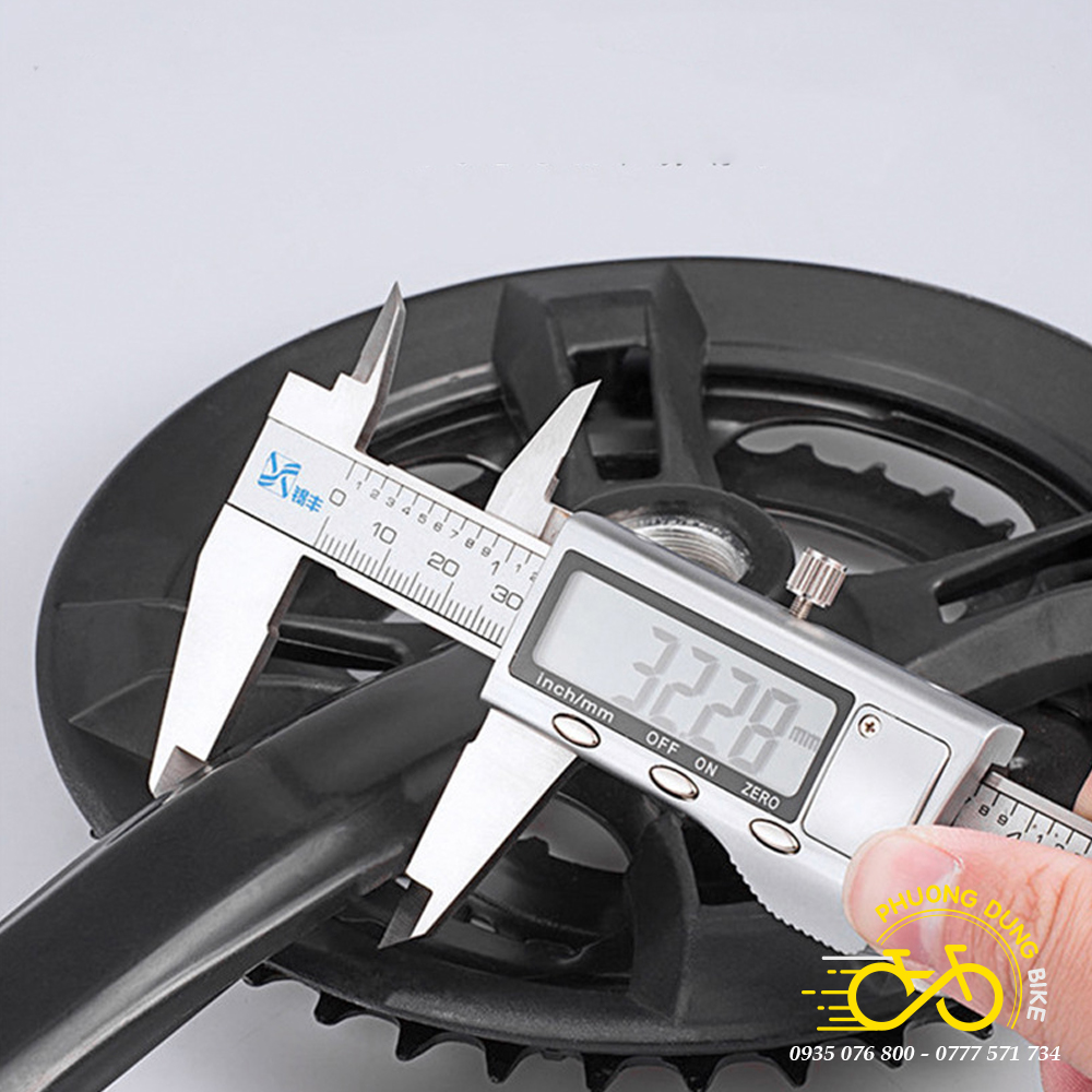 Đùi đĩa (Giò dĩa) xe đạp 3 Tầng 24-34-42T