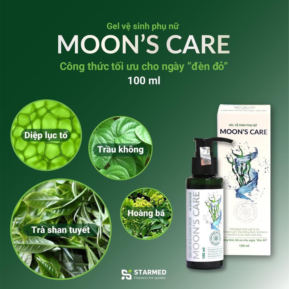 Gel vệ Sinh Phụ Nữ Moon's Care(Tự tin tỏa sáng) 100ml