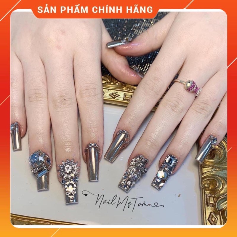 [HCM]SET BỘT TRÁNG GƯƠNG 6 HŨ DỤNG CỤ LÀM NAILS
