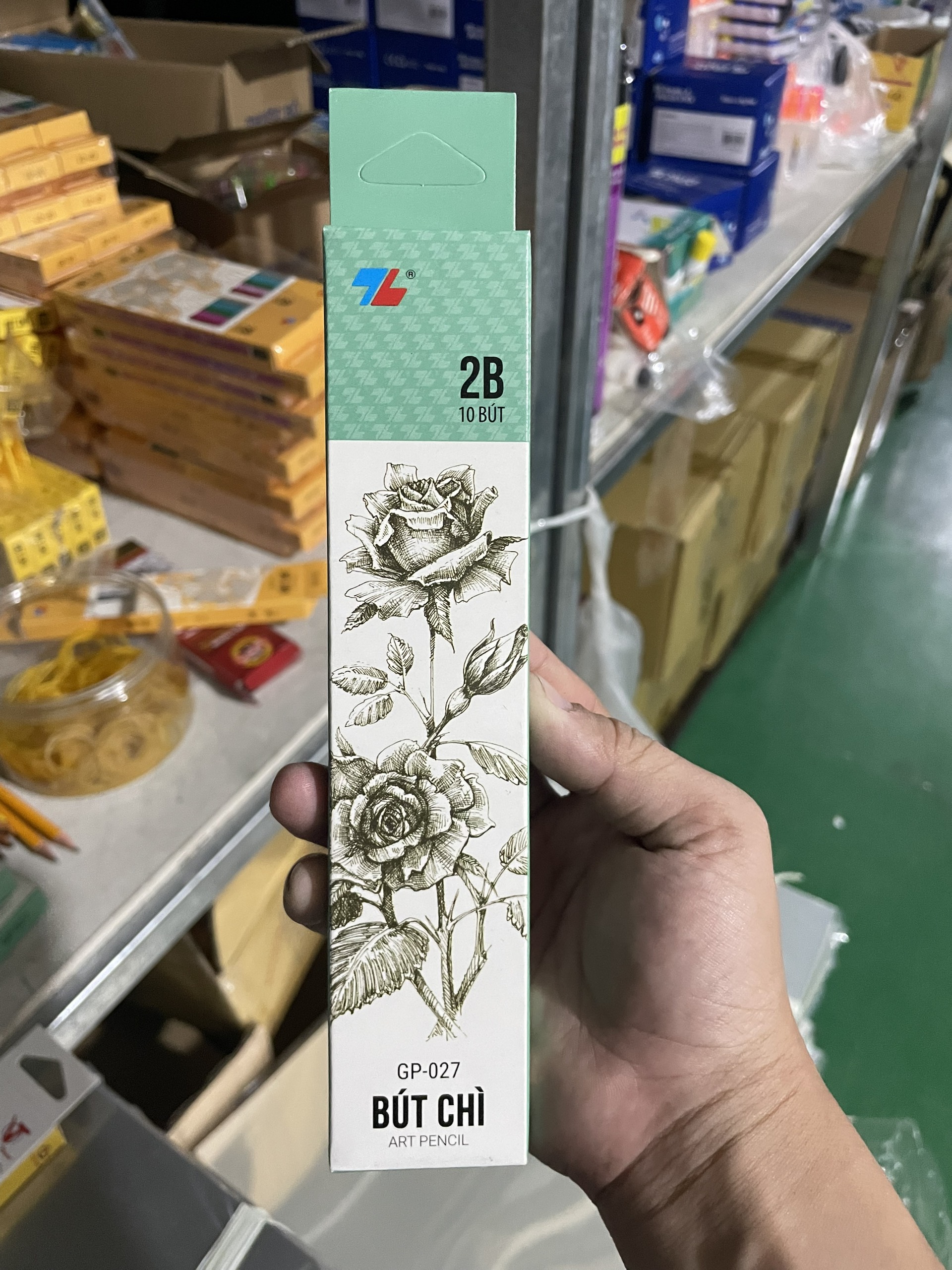 Bút chì gỗ 2b thiên long gp-027