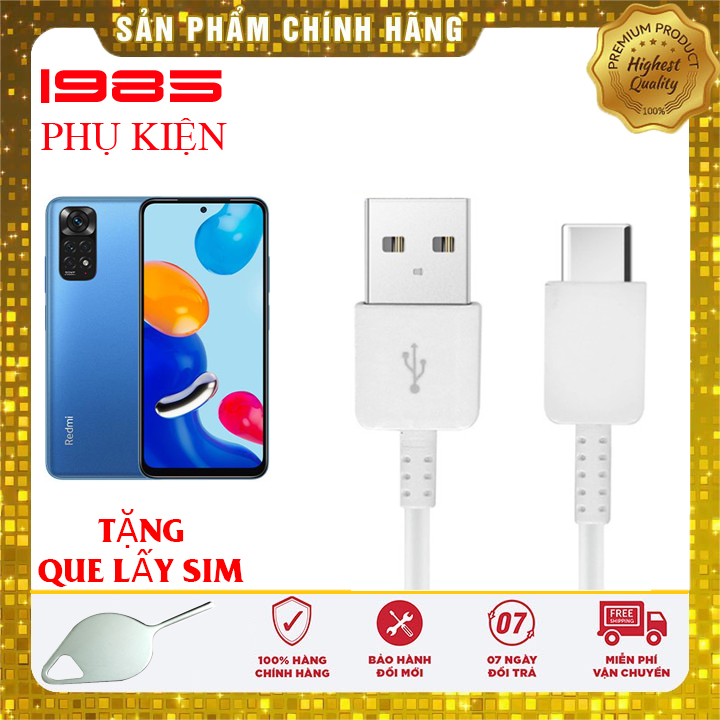 Cáp sạc nhanh xiaomi redmi note 11